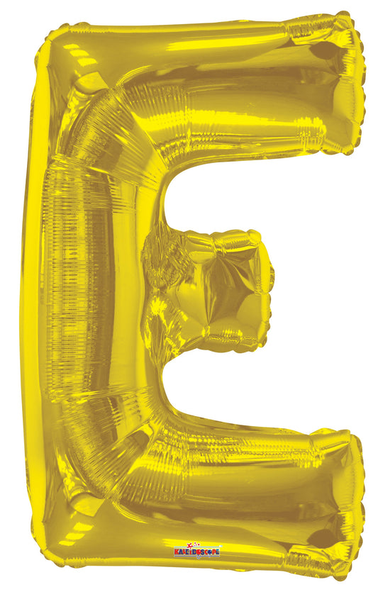 34" Letter E Gold