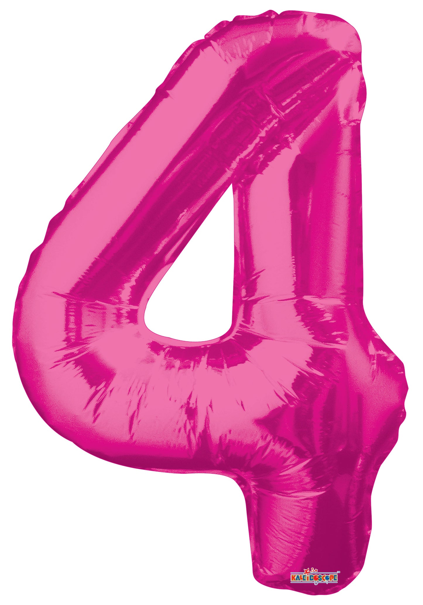 34" Number 4 Magenta