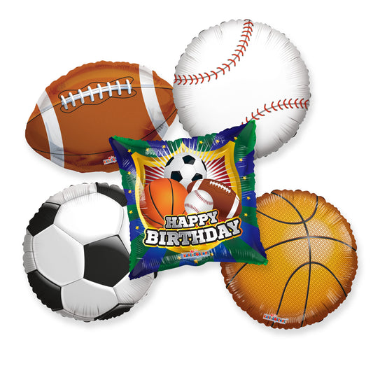 Birthday Sports Bouquet - Assortment (5 pcs)