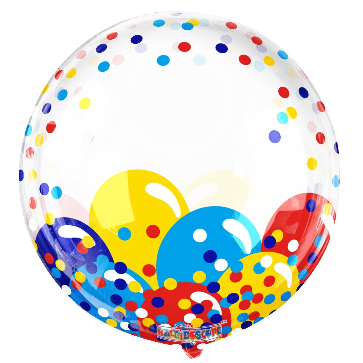 18" Decor Confetti And Balloons GBALL